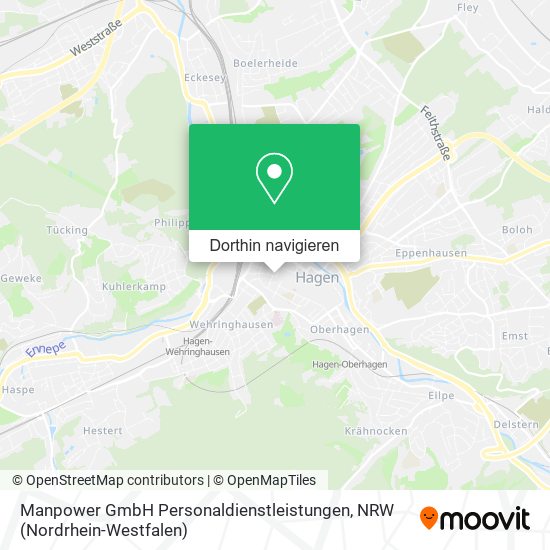 Manpower GmbH Personaldienstleistungen Karte
