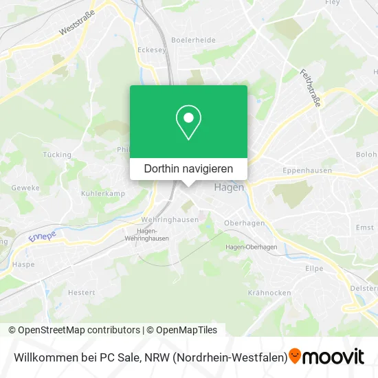 Willkommen bei PC Sale Karte