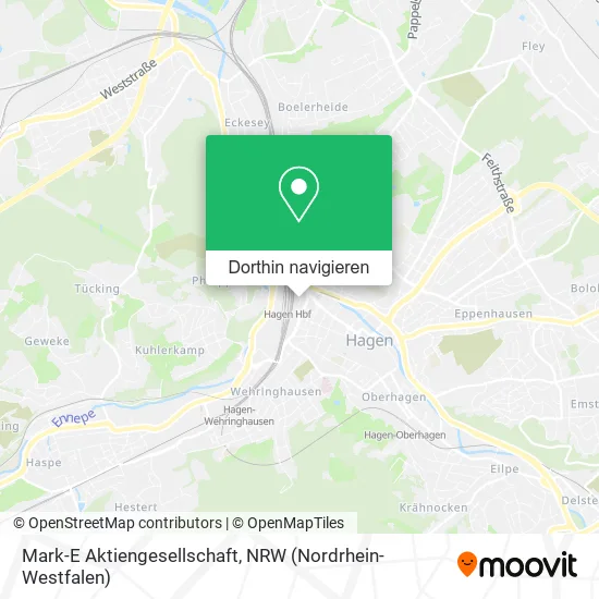 Mark-E Aktiengesellschaft Karte