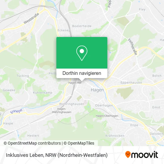 Inklusives Leben Karte