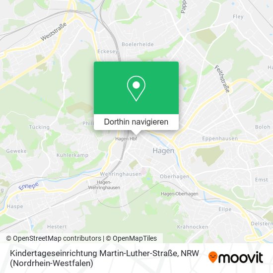 Kindertageseinrichtung Martin-Luther-Straße Karte