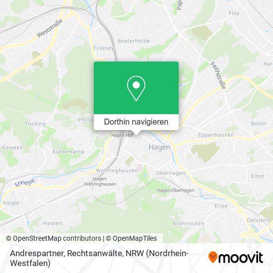 Andrespartner, Rechtsanwälte Karte
