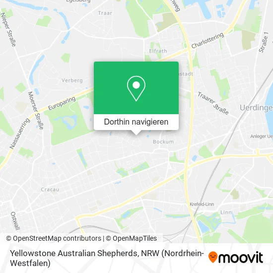 Yellowstone Australian Shepherds Karte