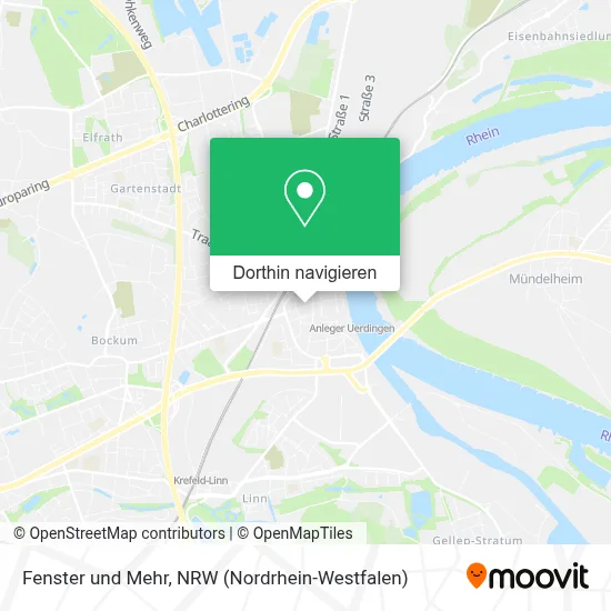 Fenster und Mehr Karte