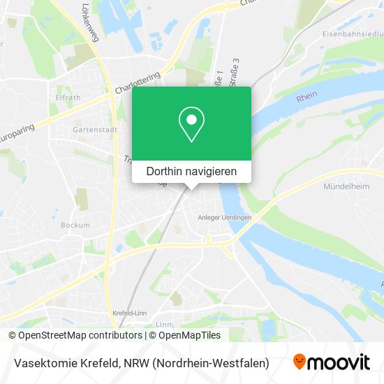 Vasektomie Krefeld Karte