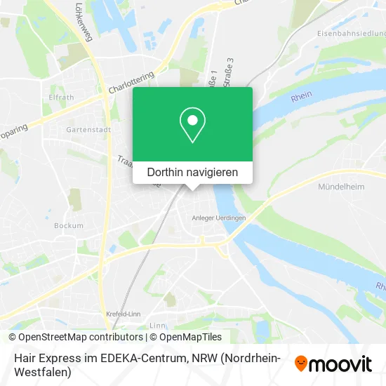 Hair Express im EDEKA-Centrum Karte