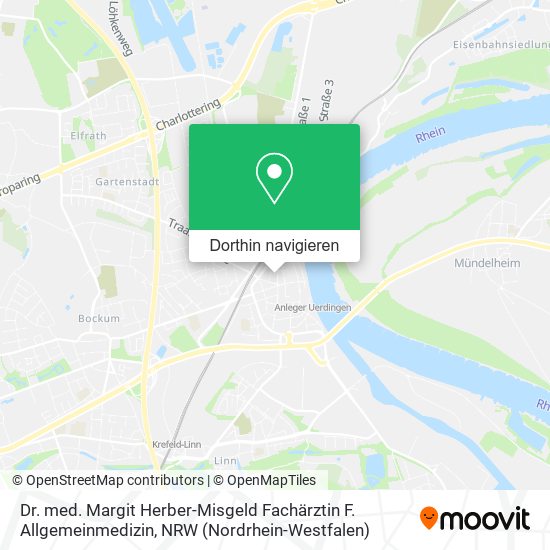 Dr. med. Margit Herber-Misgeld Fachärztin F. Allgemeinmedizin Karte