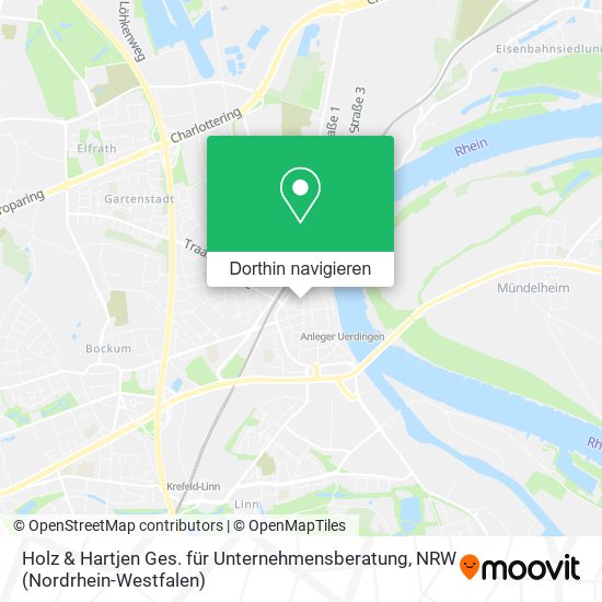 Holz & Hartjen Ges. für Unternehmensberatung Karte