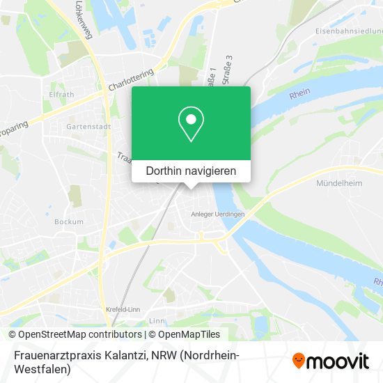 Frauenarztpraxis Kalantzi Karte