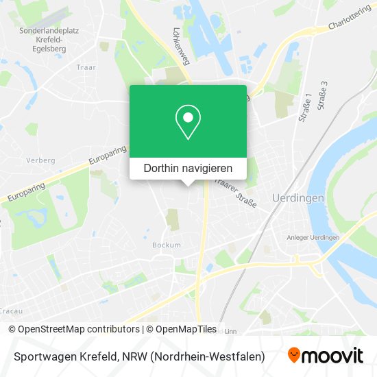 Sportwagen Krefeld Karte