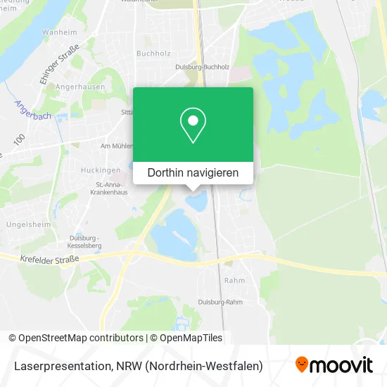 Laserpresentation Karte