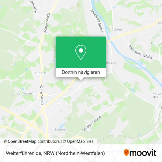 Weiterführen de Karte