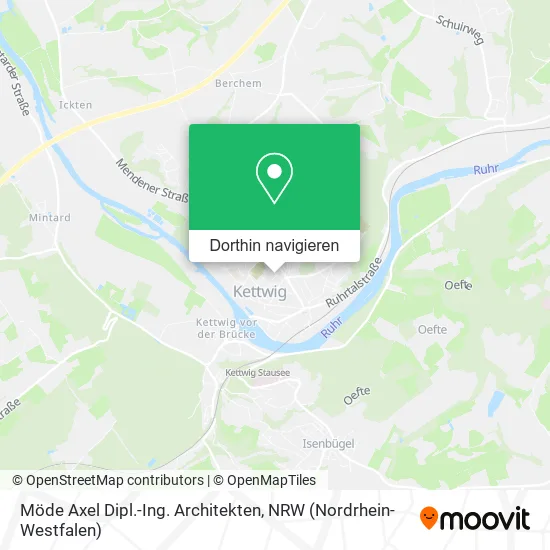 Möde Axel Dipl.-Ing. Architekten Karte