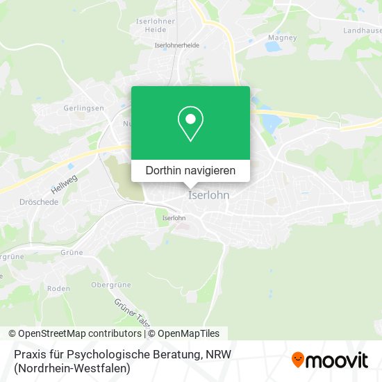 Praxis für Psychologische Beratung Karte