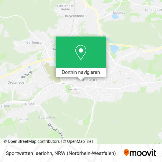Sportwetten Iserlohn Karte
