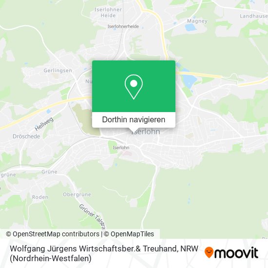Wolfgang Jürgens Wirtschaftsber.& Treuhand Karte
