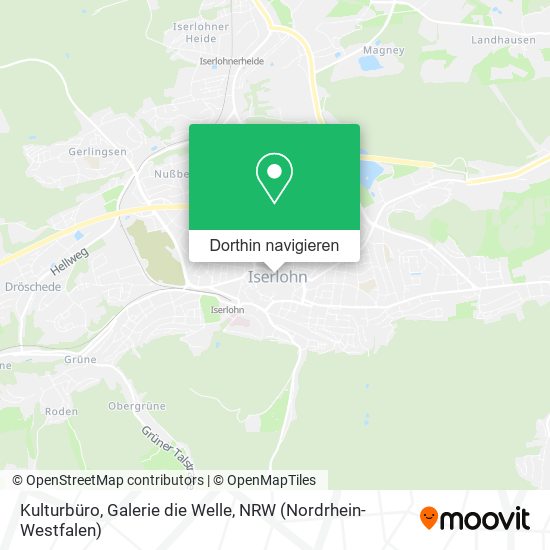 Kulturbüro, Galerie die Welle Karte