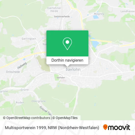 Multisportverein 1999 Karte