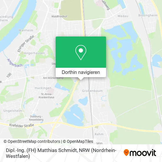 Dipl.-Ing. (FH) Matthias Schmidt Karte