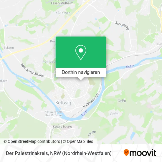 Der Palestrinakreis Karte