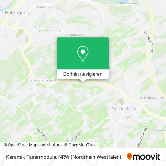 Keramik Fasermodule Karte