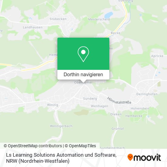 Ls Learning Solutions Automation und Software Karte