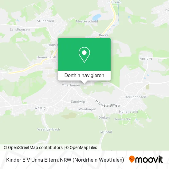 Kinder E V Unna Eltern Karte