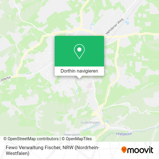 Fewo Verwaltung Fischer Karte