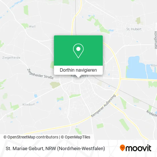 St. Mariae Geburt Karte