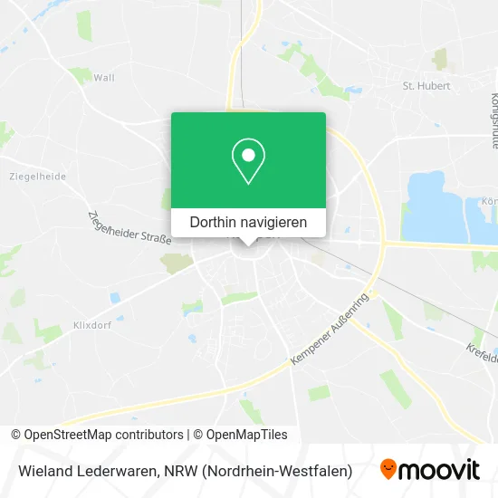 Wieland Lederwaren Karte