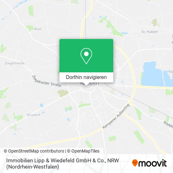 Immobilien Lipp & Wiedefeld GmbH & Co. Karte