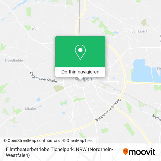 Filmtheaterbetriebe Tichelpark Karte