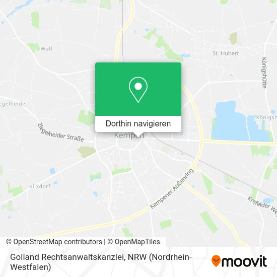 Golland Rechtsanwaltskanzlei Karte