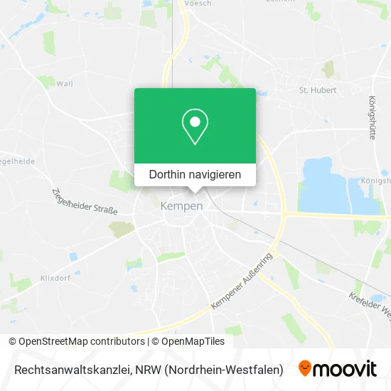 Rechtsanwaltskanzlei Karte