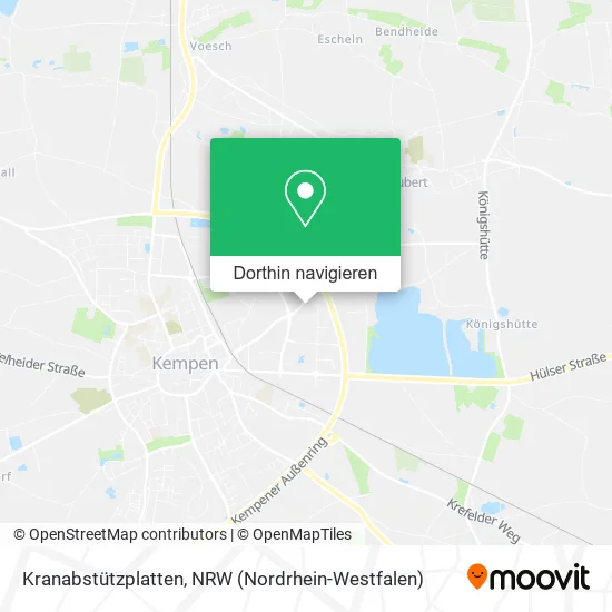 Kranabstützplatten Karte