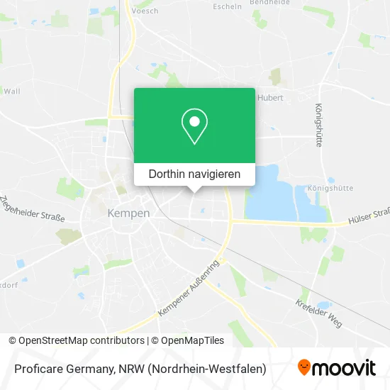 Proficare Germany Karte