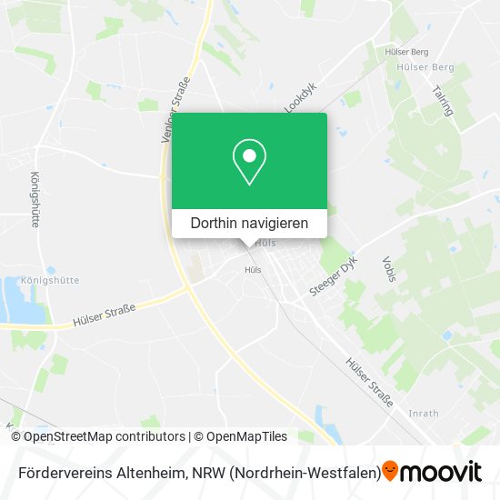 Fördervereins Altenheim Karte