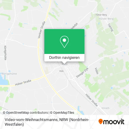 Video-vom-Weihnachtsmanns Karte