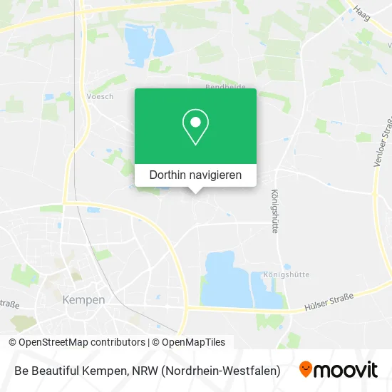 Be Beautiful Kempen Karte