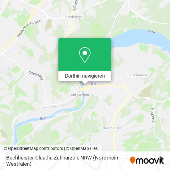Buchheister Claudia Zahnärztin Karte