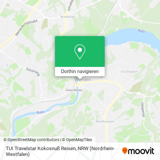 TUI Travelstar Kokosnuß Reisen Karte