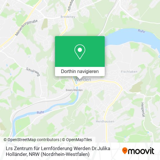 Lrs Zentrum für Lernförderung Werden Dr.Julika Holländer Karte