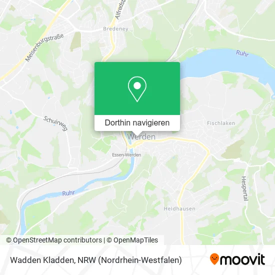 Wadden Kladden Karte