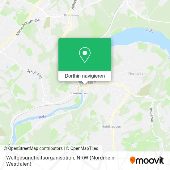 Weltgesundheitsorganisation Karte