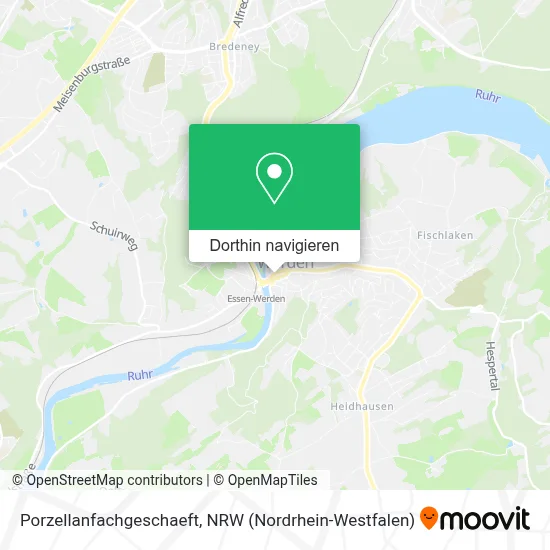 Porzellanfachgeschaeft Karte