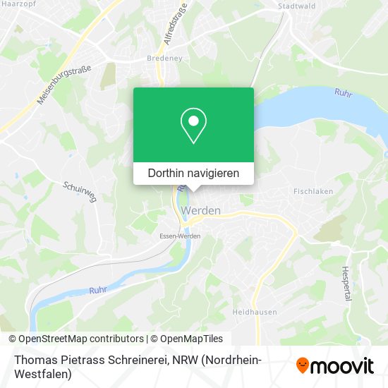 Thomas Pietrass Schreinerei Karte