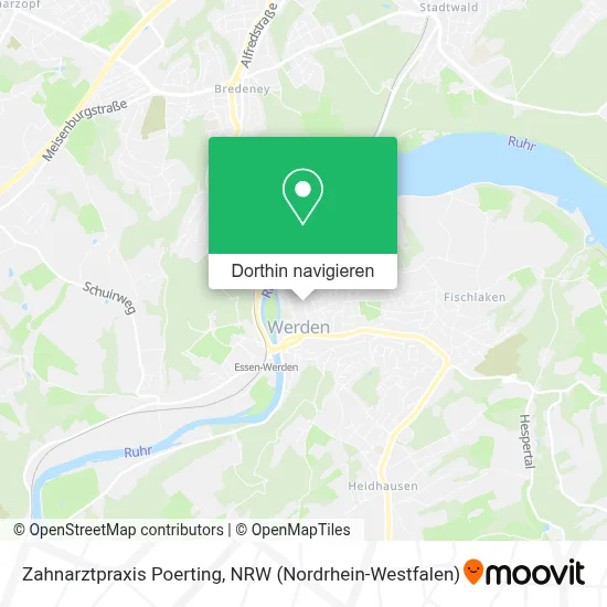Zahnarztpraxis Poerting Karte