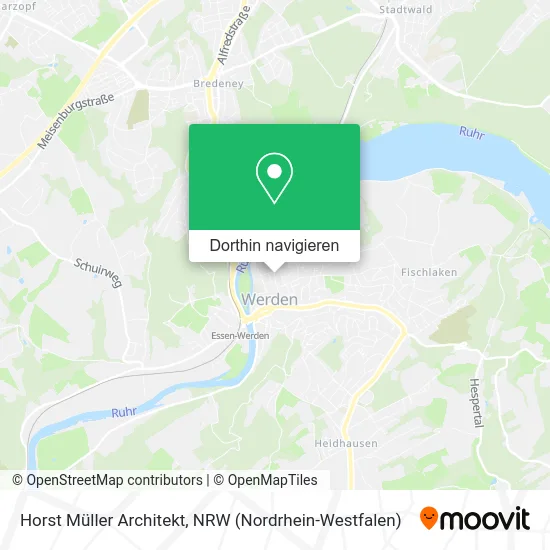 Horst Müller Architekt Karte