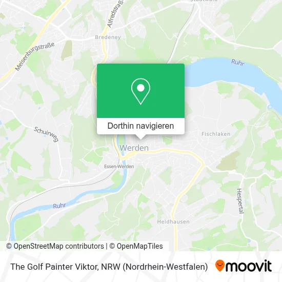 The Golf Painter Viktor Karte