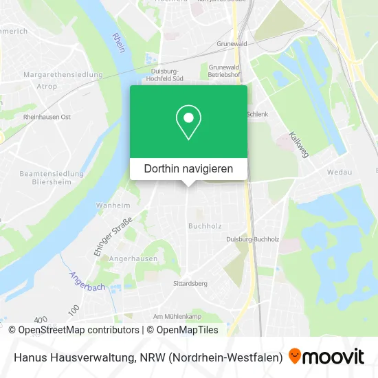 Hanus Hausverwaltung Karte